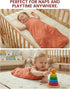 2-Way 0-24 JiAmy Baby Sleep Sack Wearable Blanket, Cotton Baby Sleeping Bag with J-Shaped Zipper for Infant Toddler