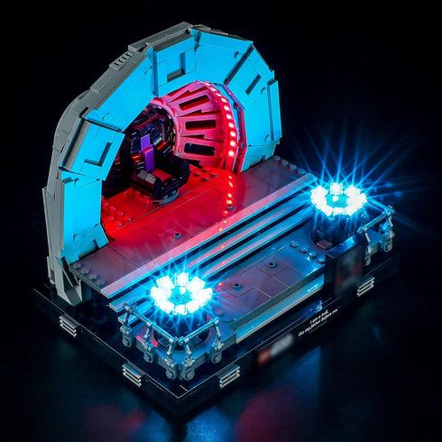 BRIKSMAX LED Lighting Kit for LEGO-75352 - Emperor's Throne Room Diorama Compatible with Star Wars