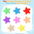 6.6lbs Packaging 3-Color FURWEY Play Sand,Mixed of Sensory Sand,Suitable for Children to Shaping, Squeezing
