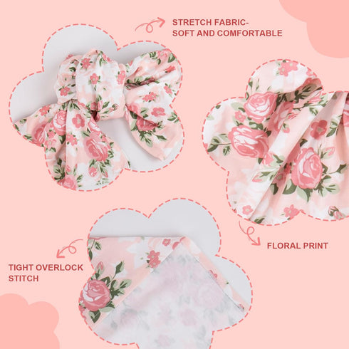 Set 3-Piece 17-20 inch Aori Reborn Baby Doll Accessories Clothes Newborn Receiving Blanket with Headband and Hat Baby