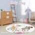 Set Sets, 3 Set Sets Custom Crib Bedding - Personalized Name Nursery Bedding PCS Fox Theme Baby Crib Bedding for Girls