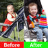 Reins(2 Pack, Anti Escape Strap Lock Baby Harness Chest Clip, Baby Safety Strap Prevent Children/Kids Taking Their Arms