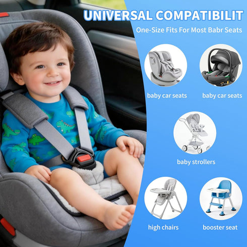 Wonderkin 2-Pack 6 4 Potty Training Car Seat Protector, Waterproof Car Seat Liner, Non-Slip Leak-Proof Piddle