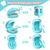 27 3 4 5 6 7 8 Phobby Durable Doctor Kit for Kids, Pcs Deluxe Pretend Play Medical Kit Toy with Real Stethoscope