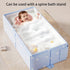 Generic 29.92x15.75x8.27 Inches 0-8 Foldable Tub | Stable Folding Basin - No Assembly Required Shower Tub,for Kids Ages