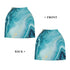 Schgap Marble Blue Car Seat Covers for Baby, Nursing Cover Breastfeeding Baby Carrier Cover Stroller Cover for Shower