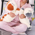elfishgo 21.7" Cat Big Plush Hugging Pillow, Super Soft Kitten Kitty Stuffed Animals Toy Gifts for Kids, Girls, Bed