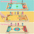 '-10 1 3+ QZMTOY Large Fast Sling Puck Game Air Hocky Table Game Bowling Games in Family Games for Boys