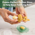 Haakaa Baby Feeder & Popsicle Molds - Blush & Pea Green