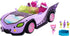 Monster High Toy Car, Ghoul Mobile with Pet & Cooler Accessories, Purple Doll-Sized Convertible
