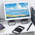 12pcs Mini Foldable Chairs for Dollhouse, Mini Stand Model Chair & Desk Phone Stand Decoration