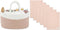 Comfy Cubs Rope Diaper Caddy Organizer and Baby Burp Cloths Set (Pack