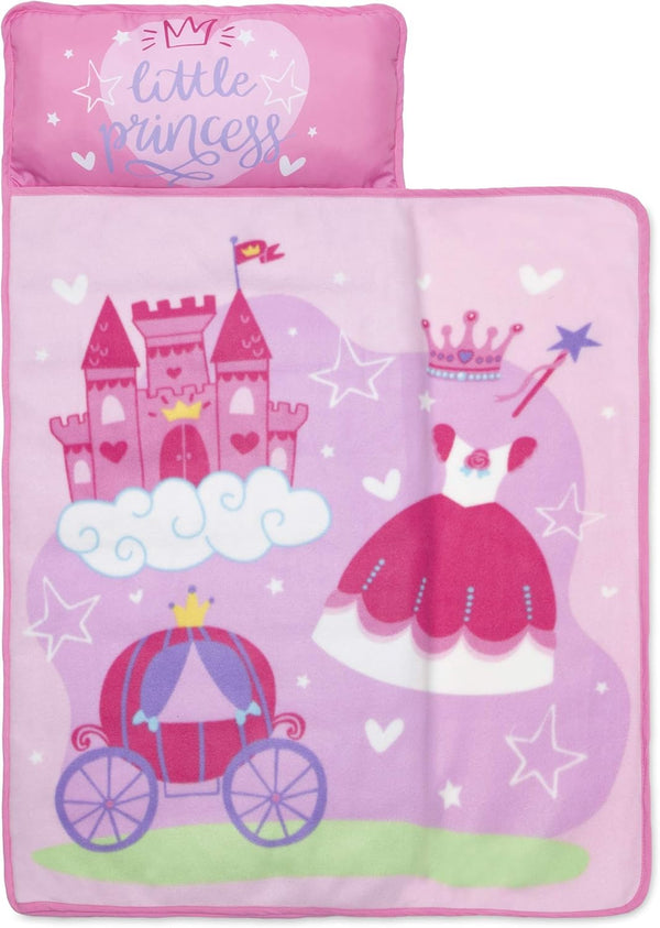 Baby Boom Kids Nap Mat Set Includes Pillow and Fleece Blanket