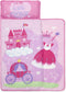 Baby Boom Kids Nap Mat Set Includes Pillow and Fleece Blanket