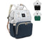 Baby Diaper Bag Backpack for Boys & Girls, Large Travel Diaper Bags for Baby Girl, Newborn Essentials, Blue
