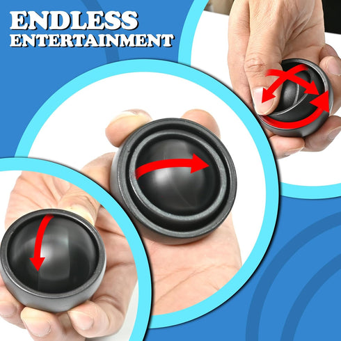 2 Fidget Toys Adults PCs , Sensory Figette Spinner Anxiety Stress Relief Toys Quiet Fidgets Gyro for Autism ADHD Kids