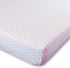 100% 2 Pack Universal Fit Crib Sheets - Natural Soft Jersey Knit Cotton for Standard Crib and Toddler Mattress - (Pink