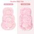 Ultra-Soft Newborn Car Seat Insert in Pink - Ideal for Infant Car Seats, Strollers & Swings