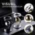 berotok CommunicateSilver-Gold Fidget Toys, Kinetic Desk Toys for Adults, Cool Metal Gravity Resistance Desk Toys