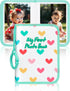 My First Photo Book for Baby or Toddlers, 21 4x6 Photos, Soft Cloth Family Album, Cute Gift for Newborns (Green)