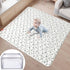 Moonsea Premium Foam Baby Play Mat, 71''x59'' Playpen Mat, One-Piece Crawling Mat