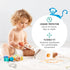 Mama Bear Gentle Touch Diapers, Hypoallergenic, Size 1, 196 Count (4 Packs of 49) - Amazon Brand, White