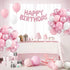60pcs 12inch Light Pink and White Balloons, Pearl Light Baby Pink Confetti White Balloons for Wedding Bridal Shower