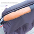 Garosa 2Pcs Baby Stroller Protective Handle Cover PU Leather Stroller Handlebar Covers Zipper Opening Closing Design Stroller Handle Sleeve Non Slip Comfortable Elastic Stroller Cover (Brown)