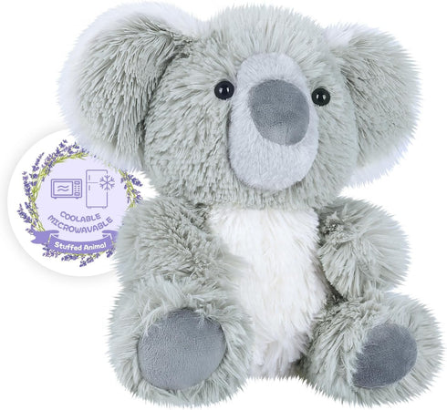 SuzziPals Heatable & Coolable Koala Stuffed Animals, Cute Microwavable Heating Pad Plushies