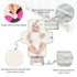 SyXIOP Buffalo Plaid Check Black Peach Reusable Changing pad Portable with Tissue Pocket Changing pad for Changing