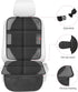 600D 2 Pack Car Seat Protector with Thickest Padding,Waterproof Fabric Child Baby Seat Protector with Storage