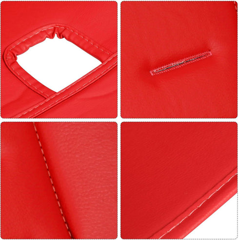 Basyurity High Chair Seat Cushion Replacement, PU Leather High Chair Seat Covers for Baby, Non-Slip Soft Comfortable