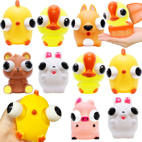 3.8" Large Squeeze Toys Eye Popping Squeeze Toy Fidget Toys Party Favors
