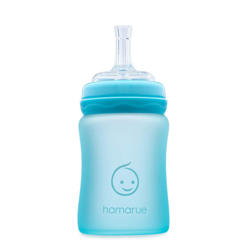 3-in-1 1-3 5 oz) Glass Sippy Cups for Toddlers | Silicone Coated Baby Sippy Cup | Non-Toxic Transition Sippy Cup
