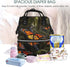 HCBPWVQA Backpack Daypacks Backpack Mommy Monarch Butterflies Diaper Bag with Changing Pad and Pacifier Holder