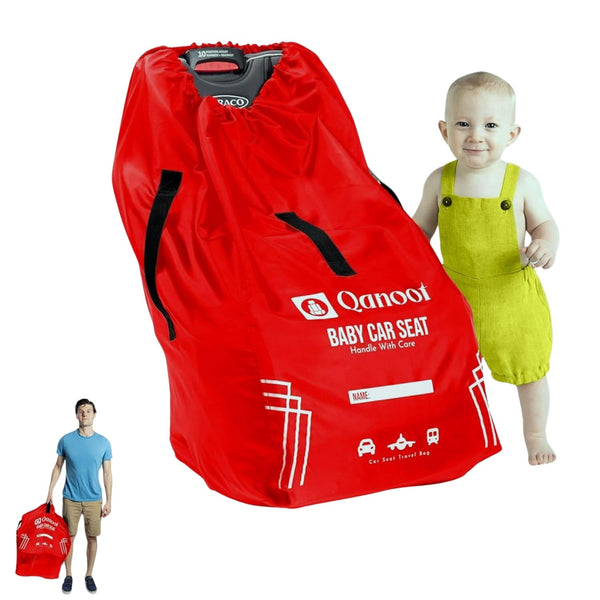 Infant Car Seat Travel Bag for Airplane - Durable Gate Check Bag