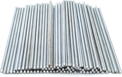 100Pcs (2mmx70mm) EUDAX STEM Toys Shaft Round Rod Axles for DIY Toy RC Car Boat Helicopter Model Part