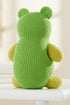 Fair Trade Organic Stuffed Animal - Flop The Frog for Cuddly Comfort