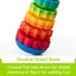 1+ Fat Brain Toys SpinAgain, Baby Stacking & Spinning Toys for Toddlers Ages