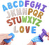 Alphabet ABC Learning Educational Toys - Textured Sensory Fidget Toys for Toddlers