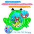 Frog Baby Water Mat, Inflatable Play Mat, Tummy Time Baby Toys, Fun Early Development Activity Play Center for Newborn