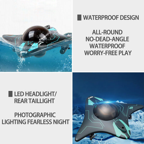 Losbenco 6 8+ RC Boat with Camera - CH Waterproof Remote Control Boat for Pools & Lakes, App Control for iOS & Android
