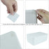 White Diaper Wipes Dispenser - Keep Wipes Fresh and Clean