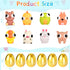 8 Pack HIKISS Jumbo Golden Easter Eggs Fillers with Eye-Pop Fidget Toys, Easter Eggs Basket Stuffers Fillers, Stress
