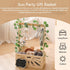 8 1 Closet, In Wooden Baby Shower Crate Baby Basket with Handle Footprint Kit for Baby Shower Gifts, Baby Shower Wooden