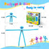 Robot Fidget Toys for Kids: 4 Pack LED Robotic Pop Tubes, Sensory Toy for Ages 2-8, Christmas Birthday Gifts