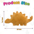 Andywoo Dino Chicken Plush Nuggets Pillow for Funny Birthday Gifts, Cute Funny Stuffed Animals Toy for Boy and Girl