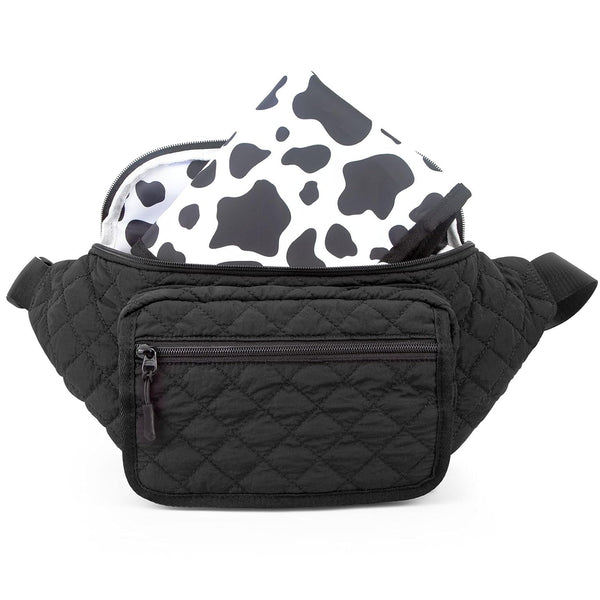 Pripher Small Diaper Bag with Portable Changing Pad, Crossbody Diaper Bag Pack
