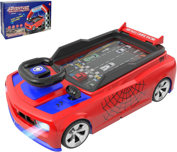 Mytothfy Musical Steering Wheel Racing Car Toy, Racing Adventure Car Steering Wheel for