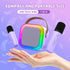 CscyyAmz 4 5 6 7 8+ 2 Mini Karaoke Machine for Kids Girls Boys - Birthday Gifts for Ages Year Old - Portable Bluetooth